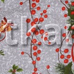 Лоскут Рогожка - Новый год (200 см * 150 см)